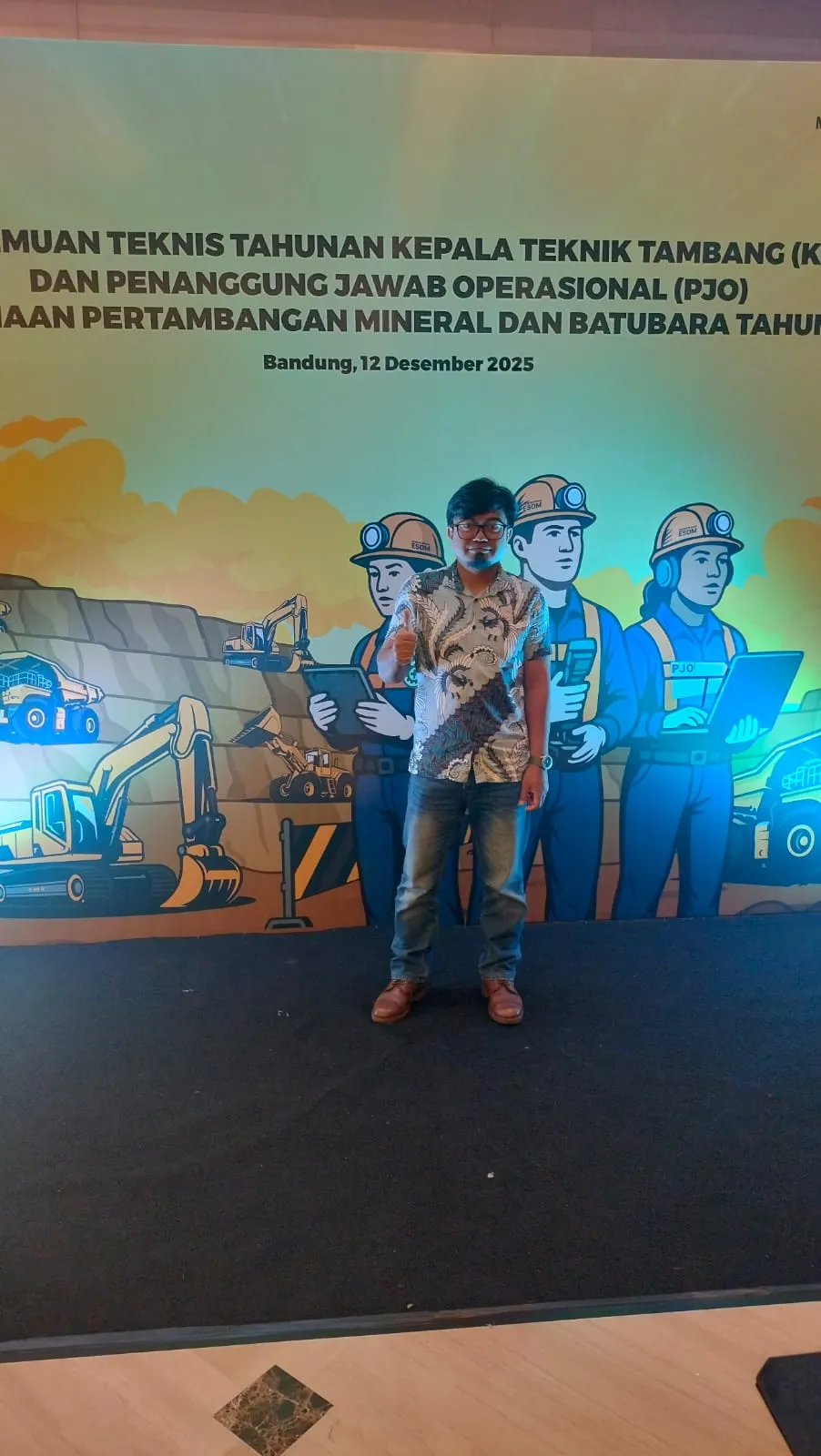 Pertemuan Kepala Teknik Tambang dan Penanggung Jawab Operasional di Bandung