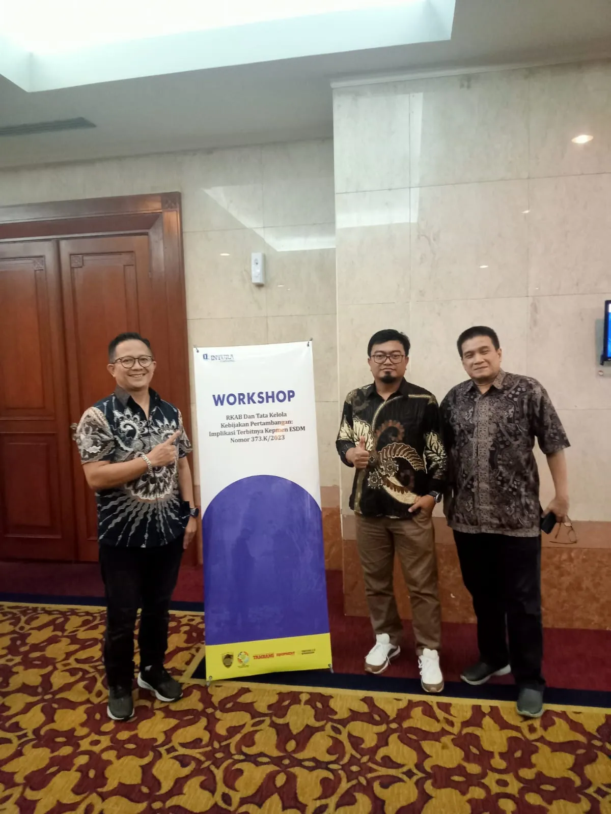 Pembicara Pada Acara Bintek Majalah Tambang di Jakarta